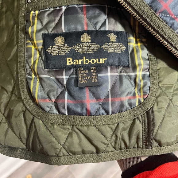 Barbour Women's Tartan Betty Liner Vest Sz 16 - Picture 4 of 7